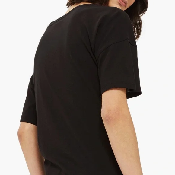 Topshop Hook Front Tee - Picture 3 of 7